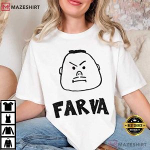 Farva Bachelor Party Drawing Cartoon Big Head Funny T Shirt (2)