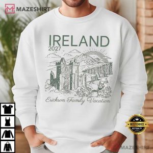 Ireland Vacation Europe Vacay Mode Destination Travel T Shirt (4)
