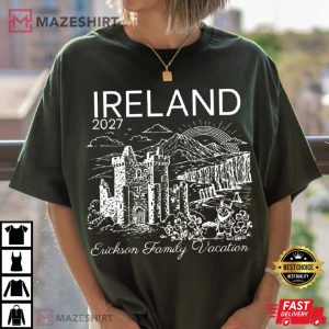 Ireland Vacation Europe Vacay Mode Destination Travel T Shirt (2)