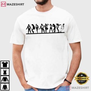 Michael Jackson MJ Dance Evolution King Of Pop T Shirt (1)