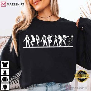 Michael Jackson MJ Dance Evolution King Of Pop T Shirt (3)