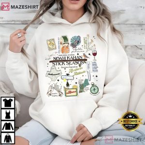 Noah Kahan Stick Season Indie Folk Aesthetic Music T Shirt (3)