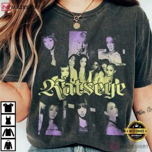 Katseye Kpop Music Vintage 90s Fan Merch T Shirt (1)