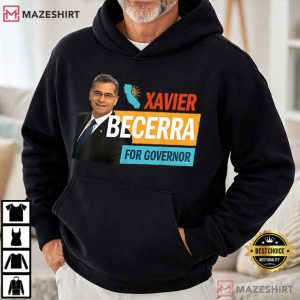 Xavier Becerra For California Governor 2026 Political T Shirt (1)