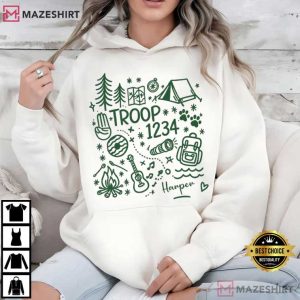 Troop Scouts Camping Custom T Shirt (3)