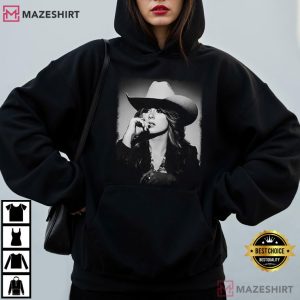 Ella Langley Cowgirl Portrait Vintage T Shirt (2)