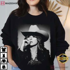 Ella Langley Cowgirl Portrait Vintage T Shirt (3)