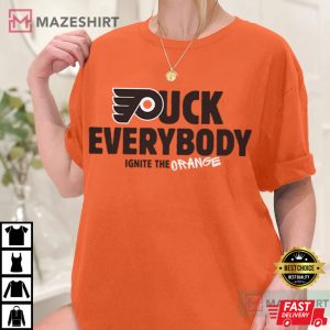 Flyer Fuck Everybody Philadelphia Flyers Hockey T Shirt (1)