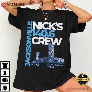 Jacksonville Triathlon Support Crew Race Day Custom T Shirt (4)