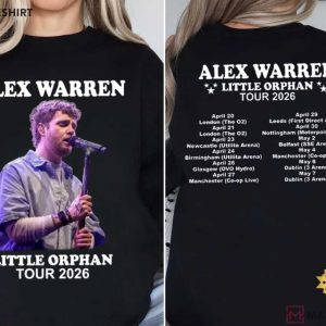 Alex Warren Little Orphan Tour 2026 Music Lovers Fan Merch T Shirt (4)