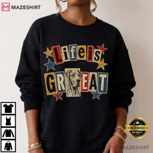 Great Pyrenees Lover Life Is Great Dog Lover T Shirt (4)