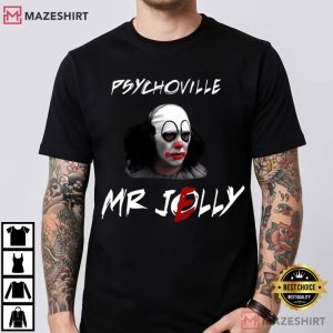 Psychoville Mr Jelly Clown Dark Comedy Horror T Shirt (4)