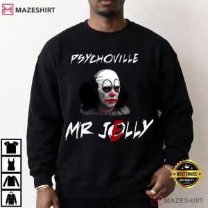 Psychoville Mr Jelly Clown Dark Comedy Horror T Shirt (1)