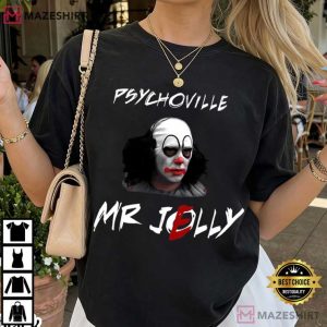 Psychoville Mr Jelly Clown Dark Comedy Horror T Shirt (3)