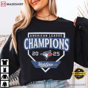 Toronto Blue Jays Baseball American League Champions 2025 T Shirt (2)