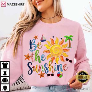 Be The Sunshine Summer Beach T Shirt (4)