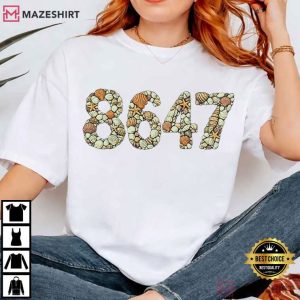 Anti Trump 8647 Seashells Political Statement T Shirt (1)