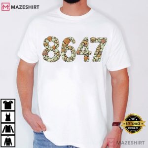 Anti Trump 8647 Seashells Political Statement T Shirt (2)
