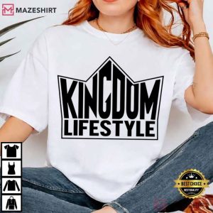 Kingdom Lifestyle Logo Graphic T Shirt (2)