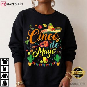 Cinco De Mayo Funny Mexican Party Celebration T Shirt (4)