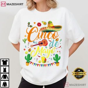 Cinco De Mayo Funny Mexican Party Celebration T Shirt (1)