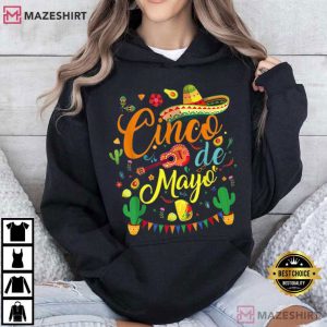 Cinco De Mayo Funny Mexican Party Celebration T Shirt (3)