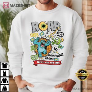 Monsters Inc Snack Sulley And Mike Fun Disney T Shirt (4)