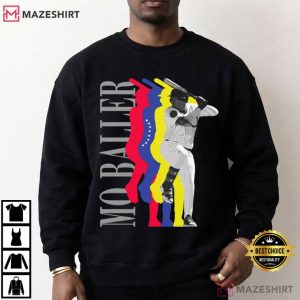 Mo Baller Venezuela Flag Baseball T Shirt (1)