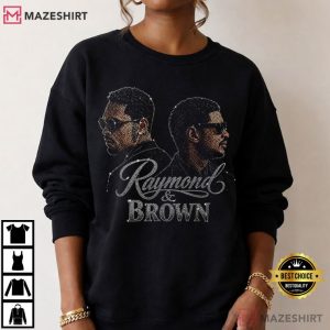 Usher And Chris Brown Rhinestone Music Fan Gift T Shirt (3)