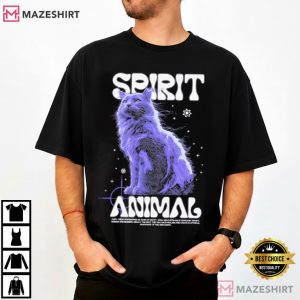 Spirit Animal Cat Lovers T Shirt (4)