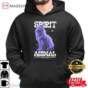 Spirit Animal Cat Lovers T Shirt (2)