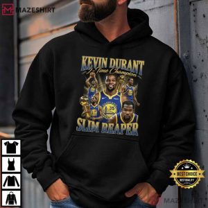 Kevin Durant 2 Time Champion Slim Reaper Basketball T Shirt (2)