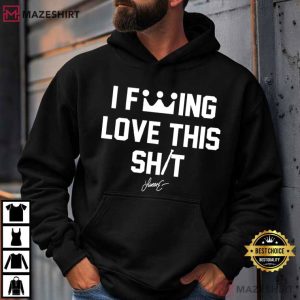 Lucas Erceg I Fucking Love This Shit Baseball Fan T Shirt (4)