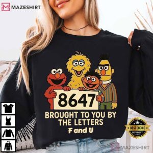 Anti Trump 8647 Sesame Street Style Protester T Shirt (1)