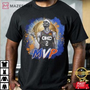 Oklahoma City Thunder MVP Basketball Player T Shirt (2)