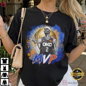 Oklahoma City Thunder MVP Basketball Player T Shirt (3)