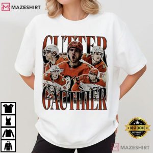 Cutter Gauthier Anaheim Ice Hockey Vintage T Shirt (4)