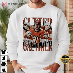 Cutter Gauthier Anaheim Ice Hockey Vintage T Shirt (1)