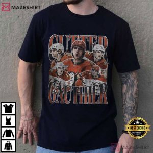Cutter Gauthier Anaheim Ice Hockey Vintage T Shirt (2)
