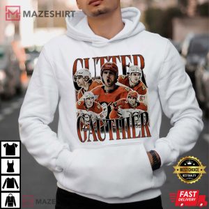 Cutter Gauthier Anaheim Ice Hockey Vintage T Shirt (3)