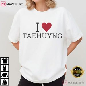 I Love BTS Kpop Fan Merch ARMY Custom T Shirt (2)