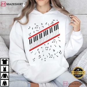 Michael Jackson Beat It Piano Keys King Of Pop Music T Shirt (4)