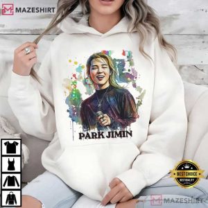 Park Jimin BTS Kpop Fan Apparel Watercolor T Shirt (5)