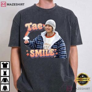 Tae Smile BTS V Kpop Fan Gift ARMY T Shirt (2)
