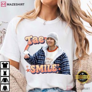 Tae Smile BTS V Kpop Fan Gift ARMY T Shirt (3)