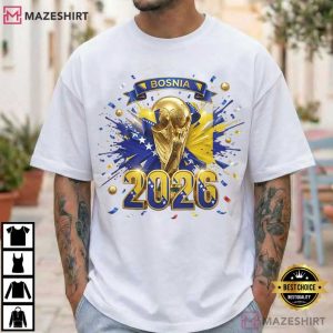 Bosnia 2026 Soccer Football Fan Gift Sports T Shirt (1)