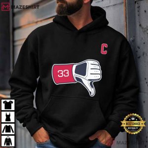 Cleveland Guardians Baseball Tek Thumbs Down T Shirt (3)
