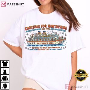 Cruising For Hantavirus Funny Mouse Cruise Vacation T Shirt (1)