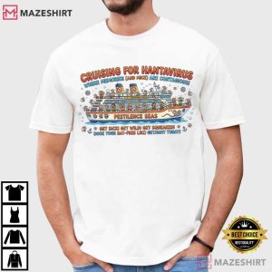 Cruising For Hantavirus Funny Mouse Cruise Vacation T Shirt (2)