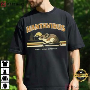 Hantavirus Funny Cruise Mouse Vacation Travel T Shirt (1)